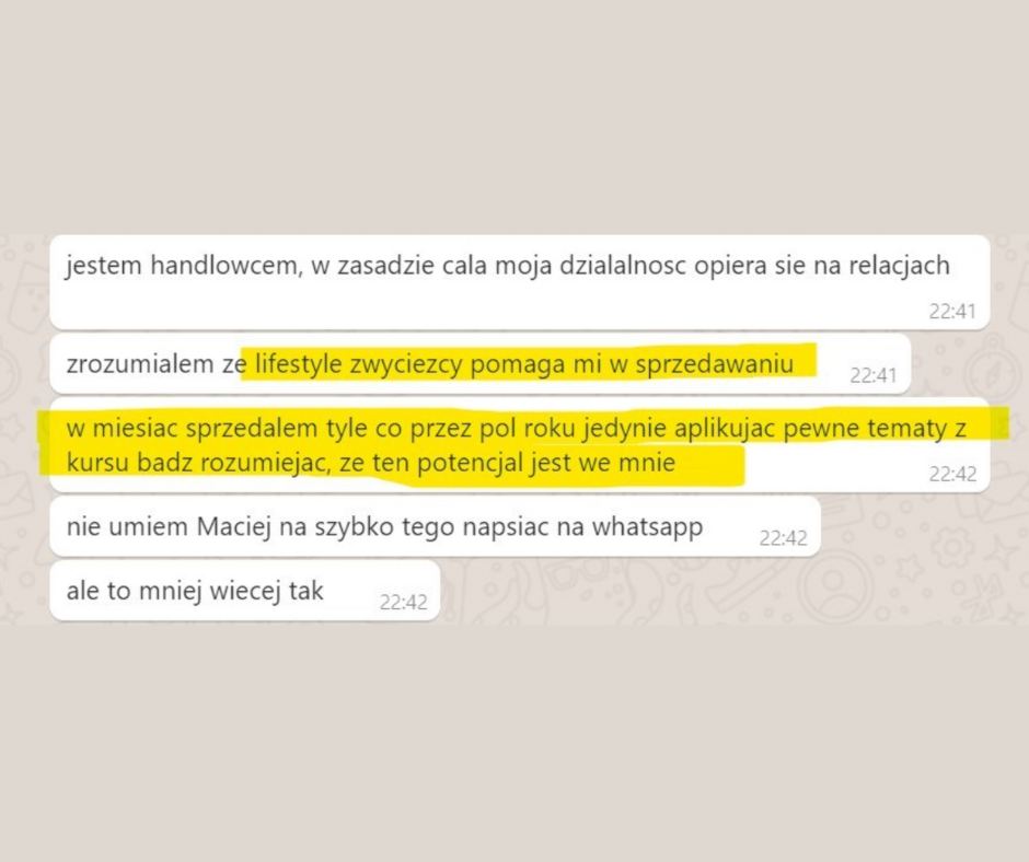6x Więcej Pieniędzy dla Macieja