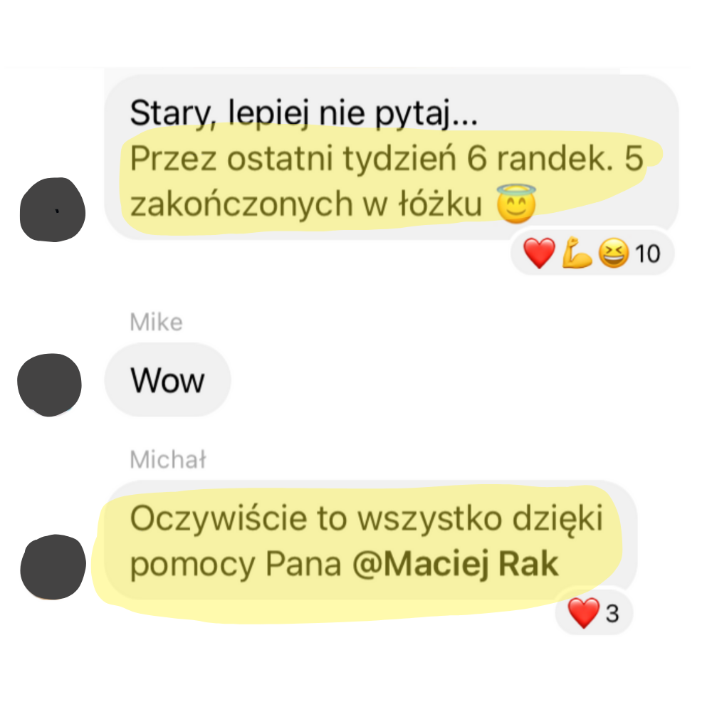Testimonial Michała
