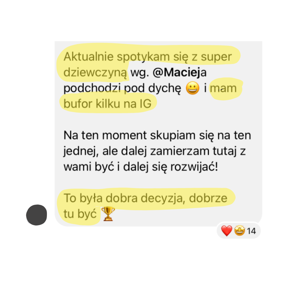 Testimonial Eryka