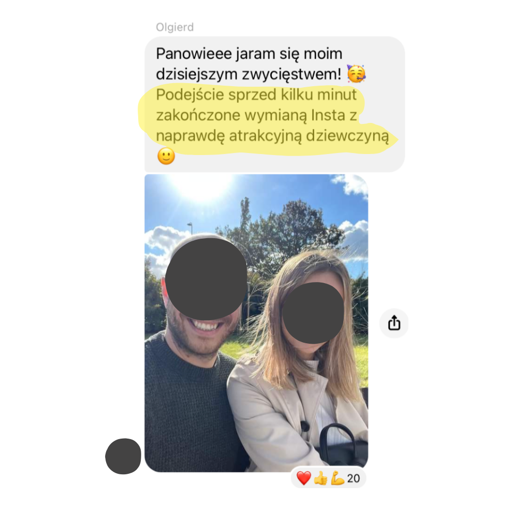 Testimonial Olgierda