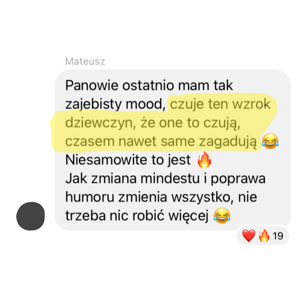 Testimonial Mateusza